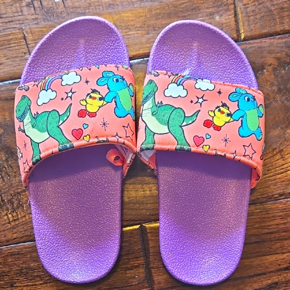 NWT Disney Toy Story Slide Sandals 11/12